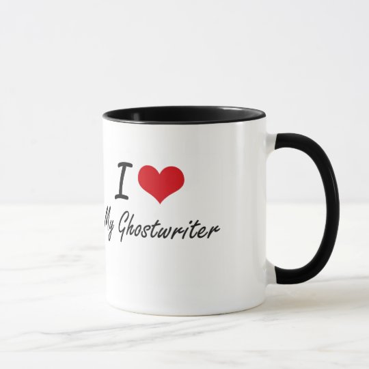 I Liebe mein Ghostwriter Tasse