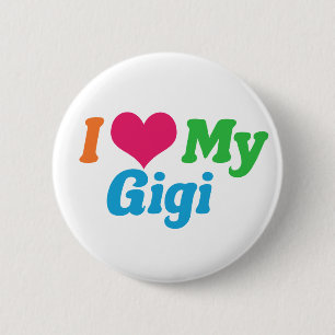 I Liebe Mein Gigi Button