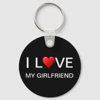 I LIEBE MEIN GIRLFRIEND SCHLÜSSELANHÄNGER