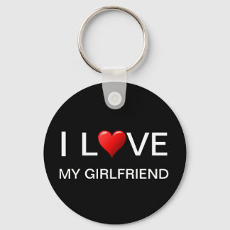 I LIEBE MEIN GIRLFRIEND SCHLÜSSELANHÄNGER