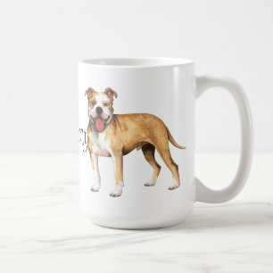 I Liebe mein Git Bull Terrier Kaffeetasse