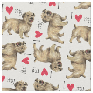 I Liebe mein Glen von Imaal Terrier Stoff