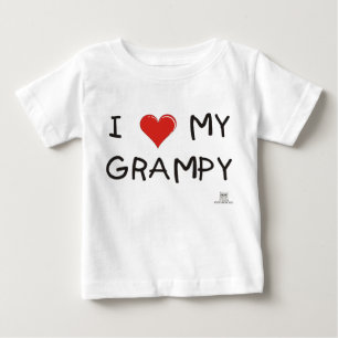 I LIEBE MEIN GRAMPY BABY T-SHIRT