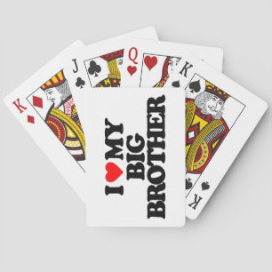 I LIEBE MEIN GROSSER BRUDER SPIELKARTEN