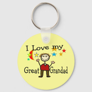 I Liebe mein großer Grandad Schlüsselanhänger