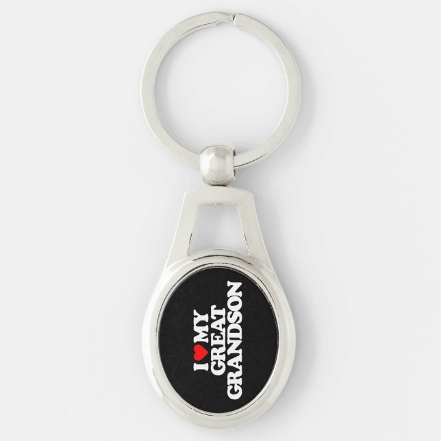 I LIEBE MEIN GROSSES - ENKEL SCHLÜSSELANHÄNGER (Vorderseite)