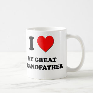 I Liebe mein großes - Großvater Kaffeetasse