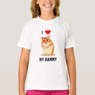 I Liebe mein Hammy Hamster-T - Shirt