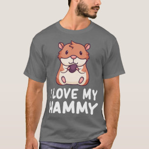 I Liebe mein Hamster Hamster T-Shirt