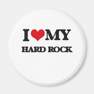 I Liebe mein HARTER FELSEN Magnet