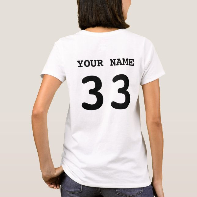 I Liebe mein Hockeygoalie-T - Shirt, T-Shirt (Rückseite)