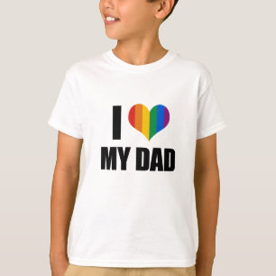 I Liebe mein homosexueller Vati T-Shirt