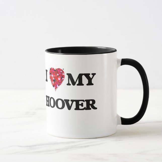 I Liebe MEIN Hoover Tasse (Rechts)