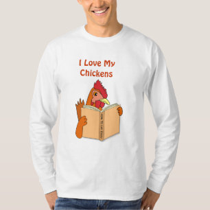 I Liebe mein Huhn-lustiges Huhn-Lesebuch T-Shirt