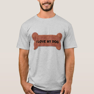 I LIEBE MEIN HUND - FERTIGEN SIE DIESES BESONDERS T-Shirt