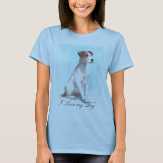 I Liebe mein Hund T-Shirt