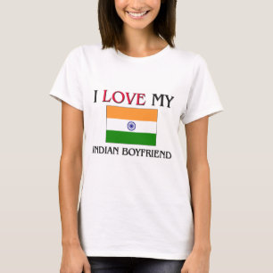 I Liebe mein indischer Freund T-Shirt