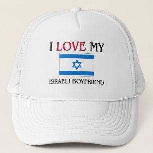 I Liebe mein israelischer Freund Truckerkappe
