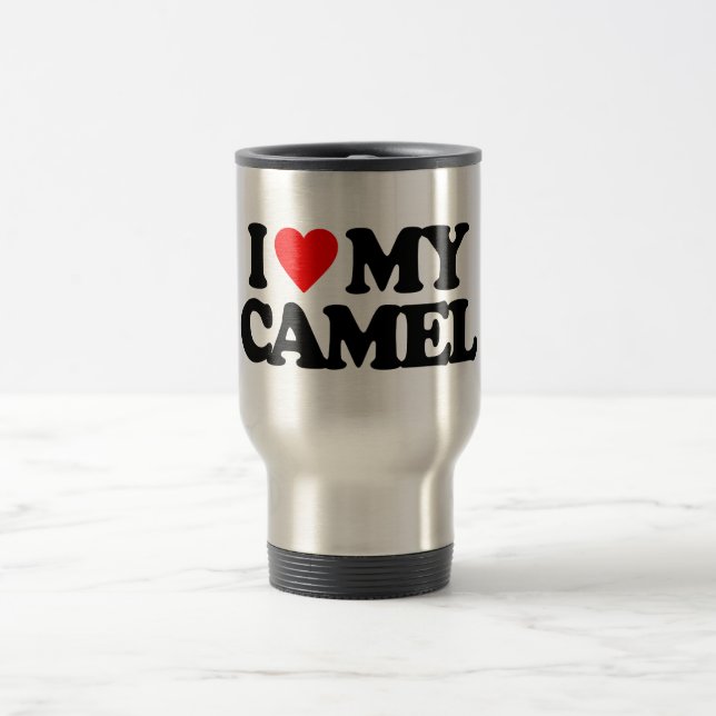 I LIEBE MEIN KAMEL REISEBECHER (Mittel)