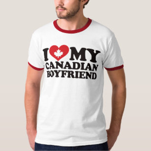 I Liebe mein kanadischer Freund T-Shirt