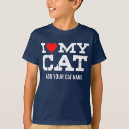 I Liebe mein Katzen-T - Shirt-Geschenk für T-Shirt