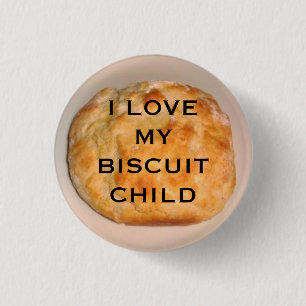 I Liebe mein Keks-Kind Button