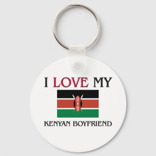 I Liebe mein Kenyan-Freund Schlüsselanhänger