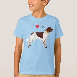 I Liebe mein kleiner Munsterlander-T - Shirt