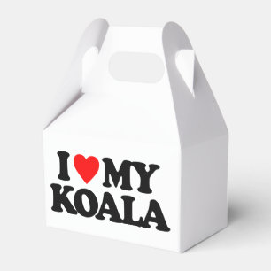 I LIEBE MEIN KOALA GESCHENKSCHACHTEL