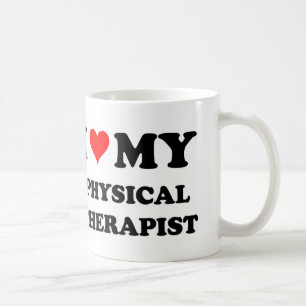 I Liebe mein körperlicher Therapeut Kaffeetasse
