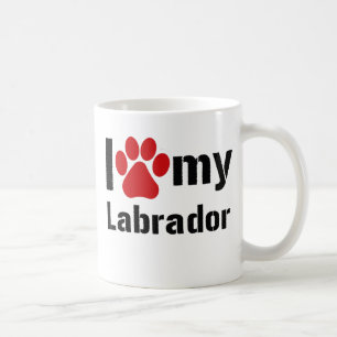 I Liebe mein Labrador Kaffeetasse