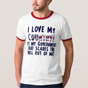 I Liebe mein Land - AntiObama T-Shirt