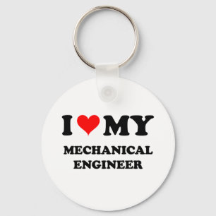 I Liebe mein Maschinenbauingenieur Schlüsselanhänger