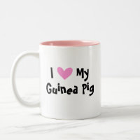 I Liebe mein Meerschweinchen/Cavy (glattes Haar)