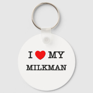 I Liebe mein MILCHMANN Schlüsselanhänger