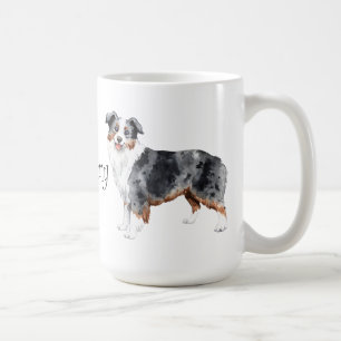 I Liebe mein mini amerikanischer Schäfer Kaffeetasse