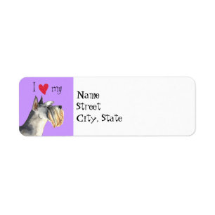 I Liebe mein MiniaturSchnauzer