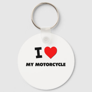 I Liebe mein Motorrad Schlüsselanhänger