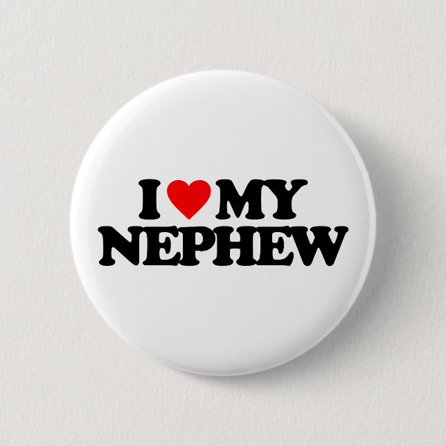 I LIEBE MEIN NEFFE BUTTON (Vorderseite)