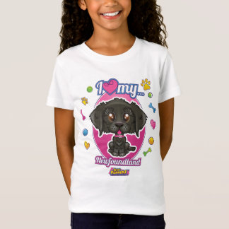 I Liebe mein Neufundland-Kleid T-Shirt