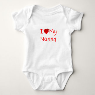 I Liebe mein Nonna Säuglings-u. Kleinkind-T - Baby Strampler