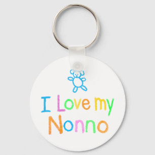 I Liebe mein Nonno Schlüsselanhänger