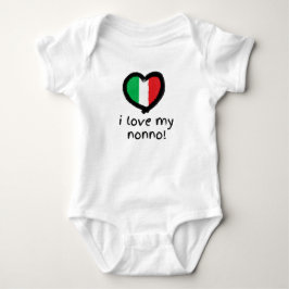 I Liebe Mein Nonno-Shirt für Babykartons Baby Strampler