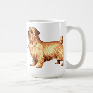 I Liebe mein Norfolk-Terrier Kaffeetasse