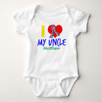 I Liebe mein Onkel Autism Awareness