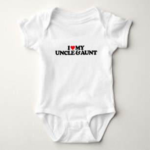 I LIEBE MEIN ONKEL U. TANTE BABY STRAMPLER