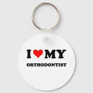 I Liebe mein Orthodontist Schlüsselanhänger