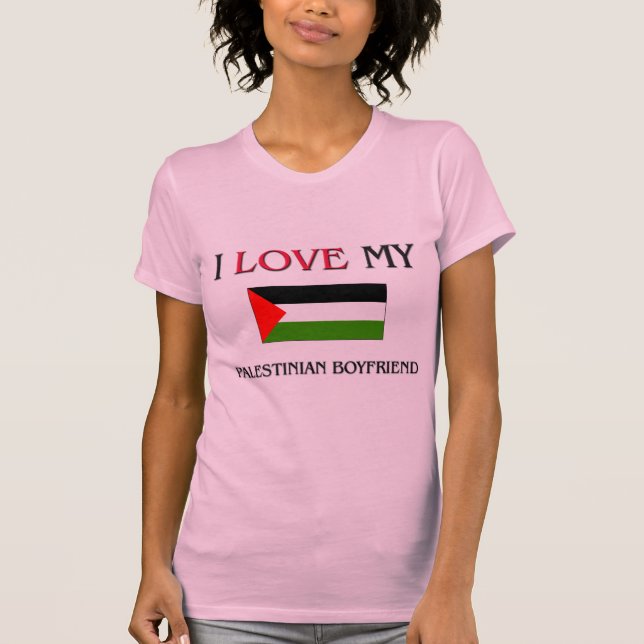 I Liebe mein palästinensischer Freund T-Shirt (Vorderseite)
