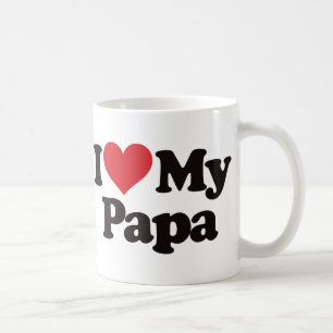 I Liebe mein Papa Kaffeetasse