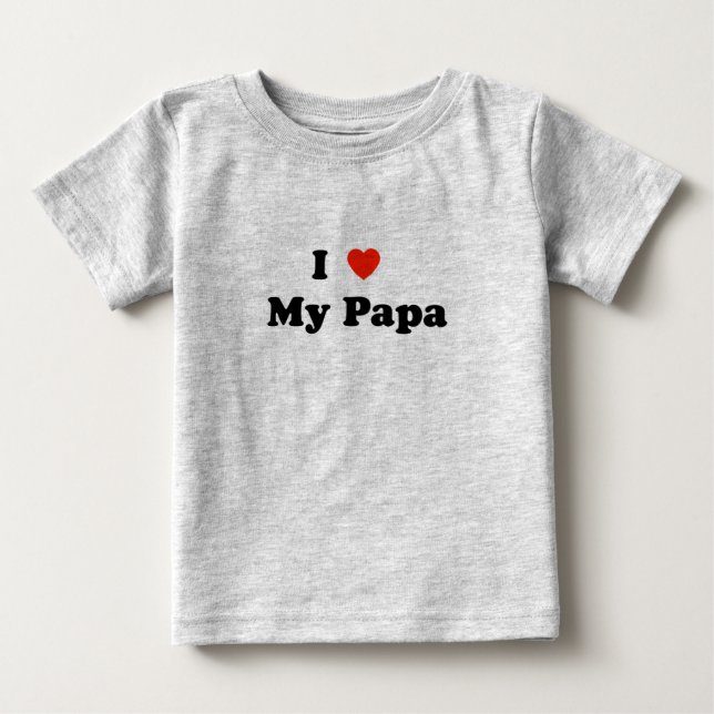 I Liebe mein Papa-T - Shirt (Vorderseite)